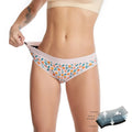 8035 Teenager Color Print Resistance Band Breathable Leak Proof Period Underwear Briefs