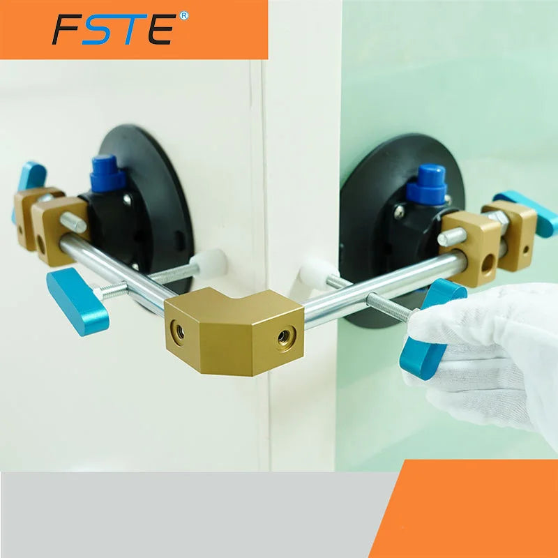 6-Inch Double Sucker Seam Joint Setter 90 Degree Vertical for Marble Countertops Industrial Grade OEM ODM Customization Support