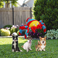 Manufacturer Soft Plush Eco Friendly Latex Toy Super Spider Hero Toy Interesting Squeaky Inside Dog Toy