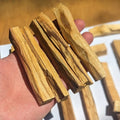 Natural Incense Smudge Sticks 3.94 Inch Palo Santo Sticks Bulk From Peru Palo Santo Wood for Yoga and Meditation
