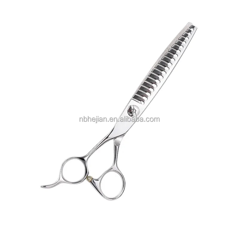 7 Inch Left-Handed Beauty Pet Thinning Scissors 440C Stainless Steel LJ1-718T