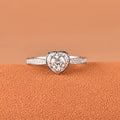100% Natural 0.45ct Diamond Rings Luxury Statement Wedding Engagement Ring for Women 18K Real Gold Luxury Couple Stock Candy