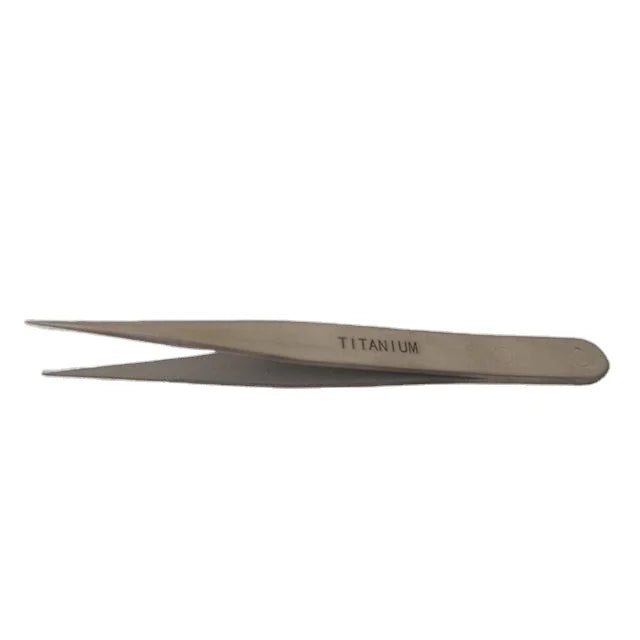 Oak Brand Non Magnetic Titanium Tools Needle Tweezer 150mm Lightweight Corrosion-resistant High-quality Made in China