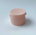 24-410 24/415 PP Pink Ribbed Flip Top Cap With HIS Foil Liner