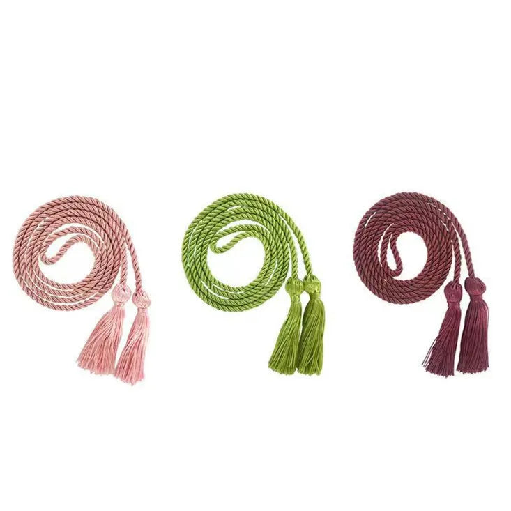 Wholesale Royal Blue/Red/Orange Graduation Honor Cords Polyester Graduation Tassels for College Jewelry Findings Components
