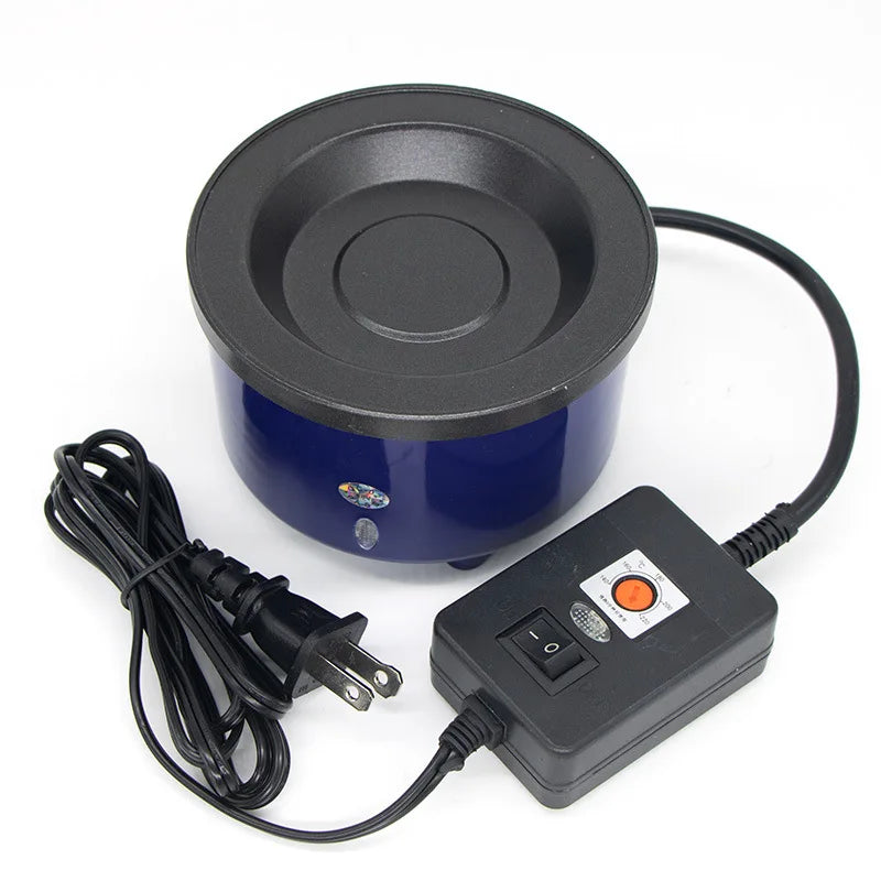 200W Hot Glue Pot Constant for Melting Keratin Glue Italian Keratin Grain for Hair Extensions Glue Stove Melting