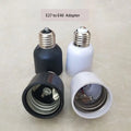 250V 3A White/Black PBT GU27 to E40 Lamp Adapter 1-Year Warranty