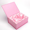 Custom logo Wig Hair Extension Package Box Gift Paper Box with Ribbon