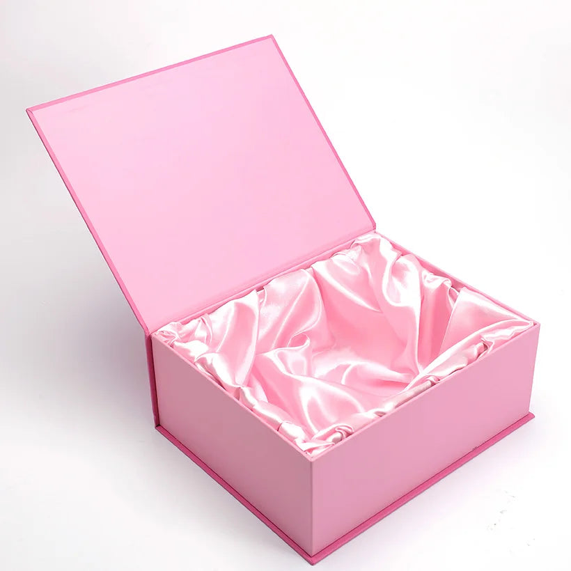 Custom logo Wig Hair Extension Package Box Gift Paper Box with Ribbon