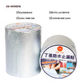 2- High Viscosity Waterproof House Window Metal Roof Flashing Leak Repairing Sealing Aluminum Foil Butyl Rubber Adhesive Tape