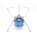 Portable Aluminum Alloy Camping Gas OD CB PG Canister Adapter Stove Switch Support Frame Stand for Outdoor Cooking