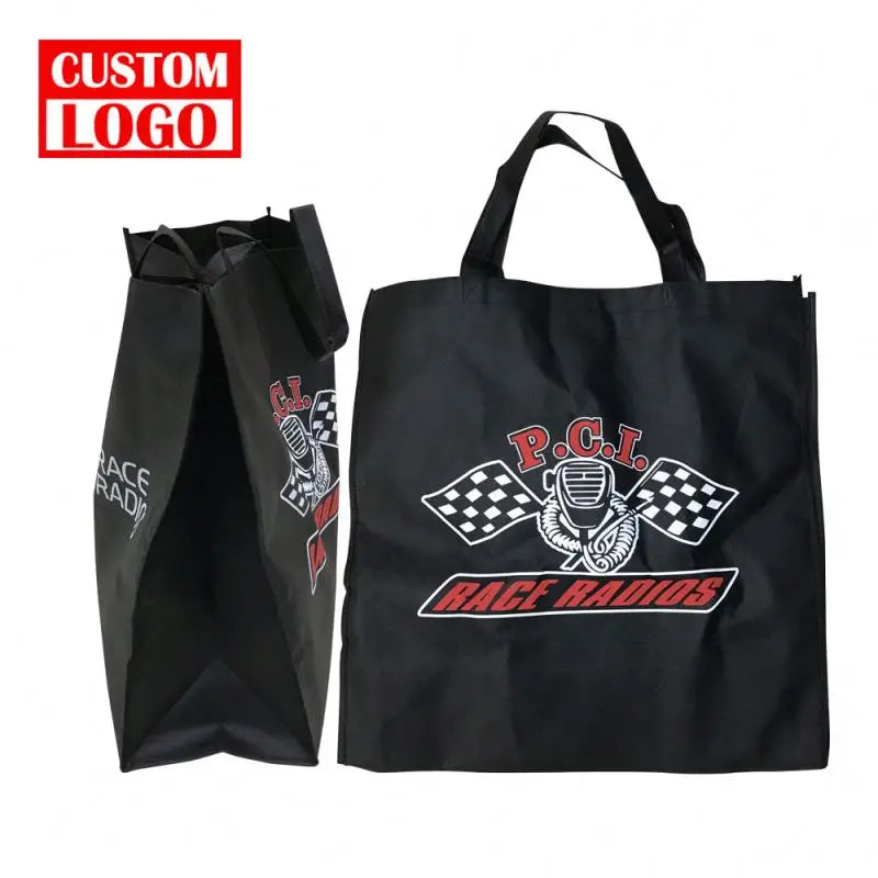 Free Sample Custom Advertising Fabric High Quality Pp Nonwoven Fabric Cloth Bag Custom Bag With Logo