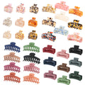 SongMay Elegant Tortoise Acetic Acid Multi-Size Hair Claw Clip for Women Korean Designer Fashionable Hair Accessories