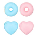 Wholesale Eyelash Extension Tool PE Eyelash Tape Cutter Heart Round Lashes Tape Dispenser