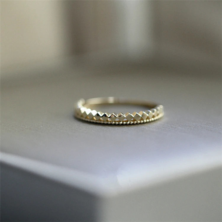 Vintage Unique Design Women Hot Sales Minimalist Princess Ring