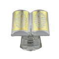 High Grade Crystal Religious Products Crystal Quran Book Model for Islamic Gift