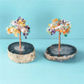 Crafts 2026 Wholesale Natural Gemstone Polished Crystal Healing Stone Tree for Healing Decoration Gift