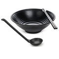 Hot Sale Melamine UnbreakableJapanese Ramen Bowl Spoon Chopsticks for Pho Cereal Noodle Udon