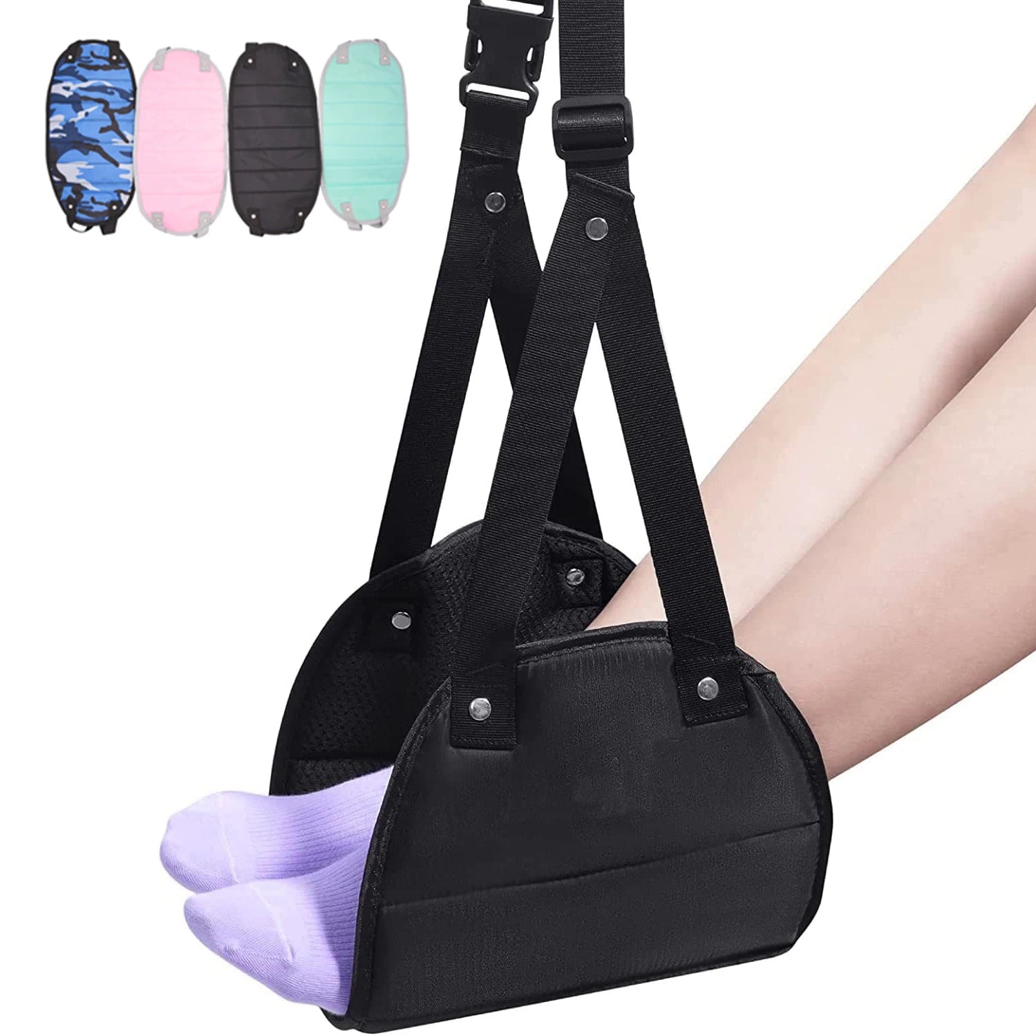 Travel Essentials 2026 Kit Airplane Footrest Hammock New Travel Gadget for Airplane Helps to Prevent Swelling Soreness
