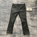 DENIMGUYS Mid Waist 100% Cotton Non Stretch Foil Coated Waxed Denim Jeans Men