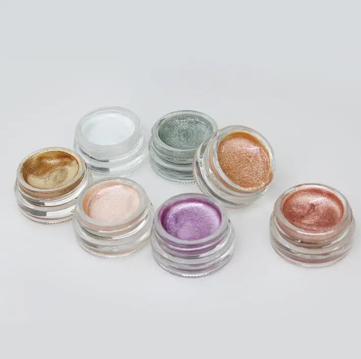 Customizable Beauty Girl Cosmetics Single Liquid Glitter Highlighter Makeup Pallet Mineral-Based Ingredients MegaBDM
