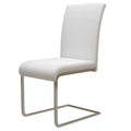 Modern Office Cafe Stulh Milano Nordic Metal Pu Leather Chairs Living Room Dining Chairs for Dining Table