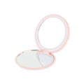 New Portable Double-sided Folding Rechargeable Compact Mini Small Round Pocket Makeup Cosmetic Mirror Led Mirror Makeup