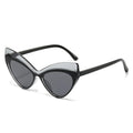 2024 New Fashion Cat-Eye Sunglasses Women Vintage Ready to Ship Sunglasses Streetwear High-Grade Outdoor Sunglasses