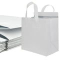 Letter Pattern Thermal Foam Insulation Grocery Insulated Lunch Cooler Bag Non-Woven Cooler Bag for Food Storage