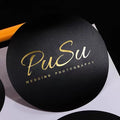 Custom Circle Stickers Roll Logo Reusable Packaging Labels Thank You Stickers for Small Business Shipping Label Printer