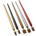 Golden Present Gift Stationary Artist Arts Craft Painting Design Writing Drawing Calligraphy Nib Metal Dip Pens