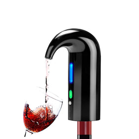 Most Popular One-Touch Decanter Automatic Electric Instant Wine Aerator One Button Wine Aeration Decanter