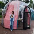 Starry Transparent Polycarbonate Plastic Tent Full House Bubble Room Dome Outdoor Hotels Resorts Modern Garden Inspired 'Full