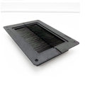 UL94 V2 V1 V0 Industrial Grade Yellow Card Cable Brush Split Style Network Cabinet Grommet Customizable OEM Supported