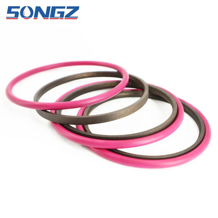 Hydraulic Cylinder Seal GSJ 70MM PTFE HNBR Buffer Seal HBTS