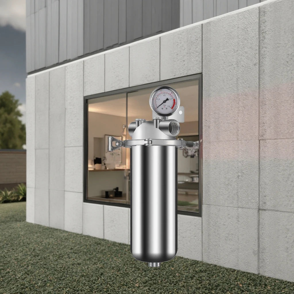Stainless Steel Water Prefilters 15 Tons Whole House Filter House Water Filter Drink Tap Well Water Filters Commercial Purifier