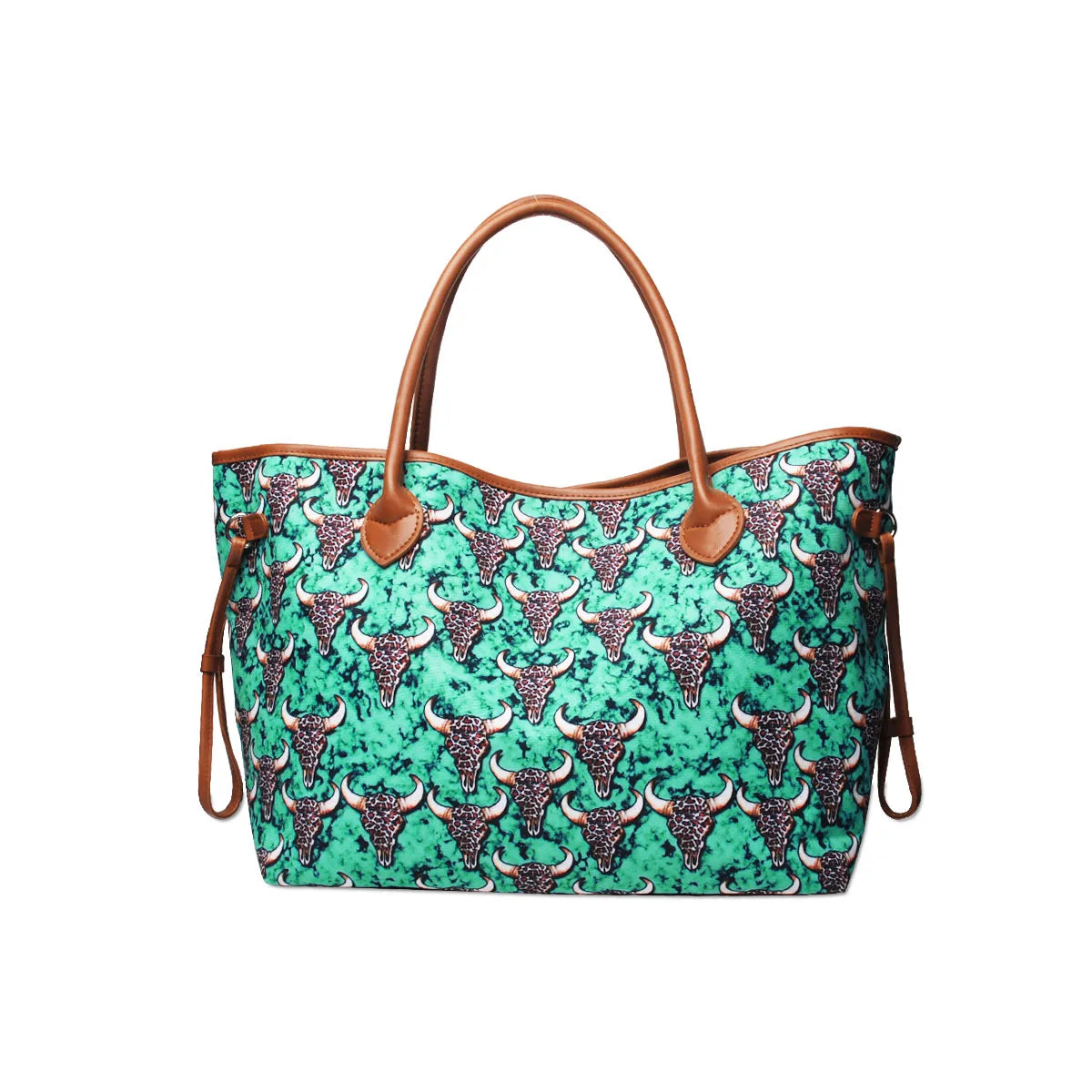 Customizable 100 Pcs Handbags for Women Ladies Tote Bag Sunflower Blue Leopard Large Capacity DOM1091753