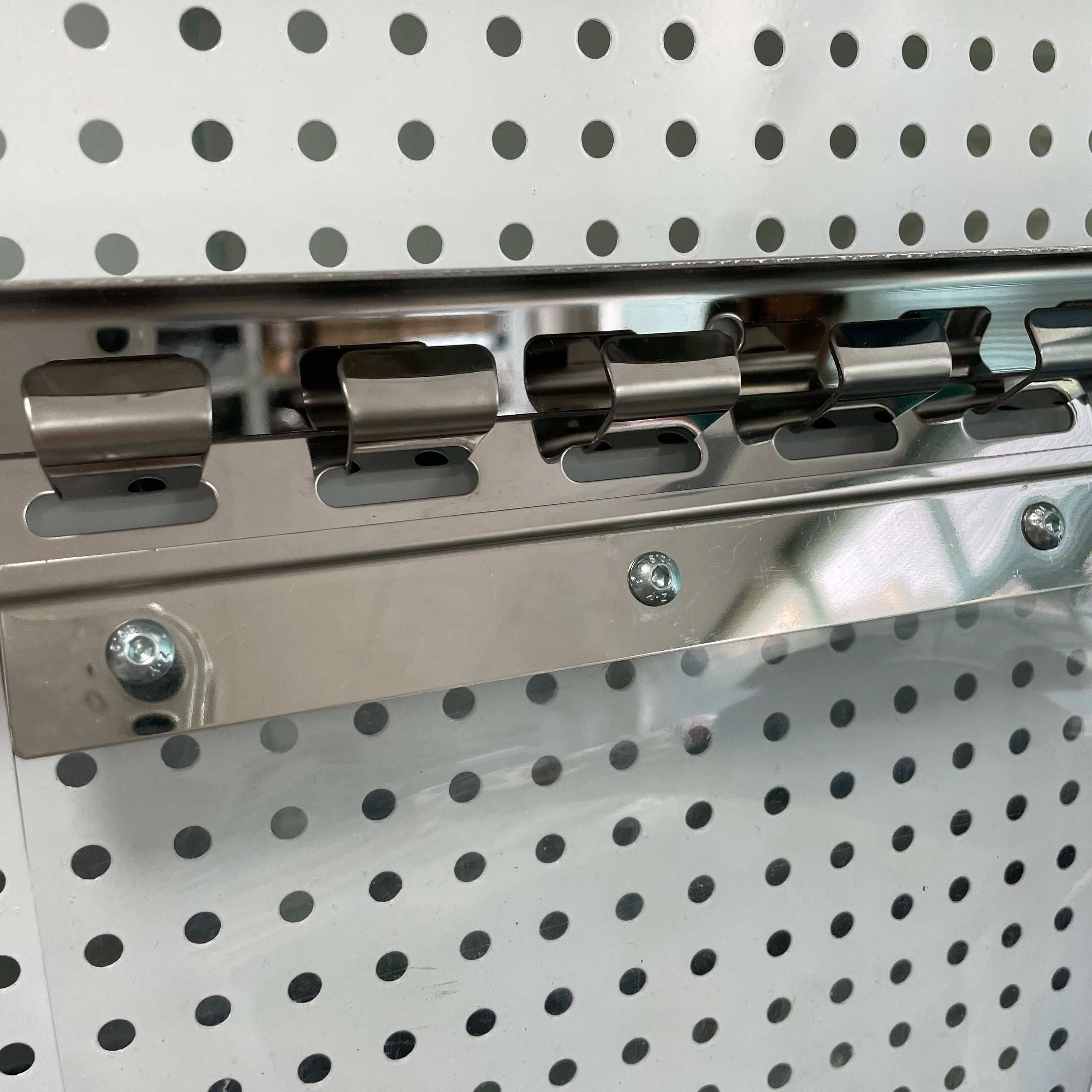 Stainless Steel Clips Hanger for Outdoor PVC Strip Curtain Factory Door Easy Installation