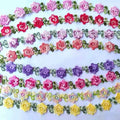 Spot 2cm Flower Embroidery Water-soluble Lace DIY Handmade Decorative Accessories Lace
