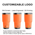 Jeta Customized Logo Vacuum Insulated Travel Water Bottle 30oz Double Walled Stainless Steel Tumbler Cup Mug Termos