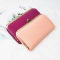 2021 Wholesale China Cheap Clasp Wallets for Women Vintage Wallets Women's