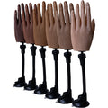 Felice Nail Mannequin Newest Design Silicone Hand Artificial Nails False Finger Flexible Training Model Eco-friendly 6 Colors 10