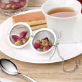 5cm Tea Filter Strainers Tea Pot Mesh Ball Strainer Infuser for Loose Leaf