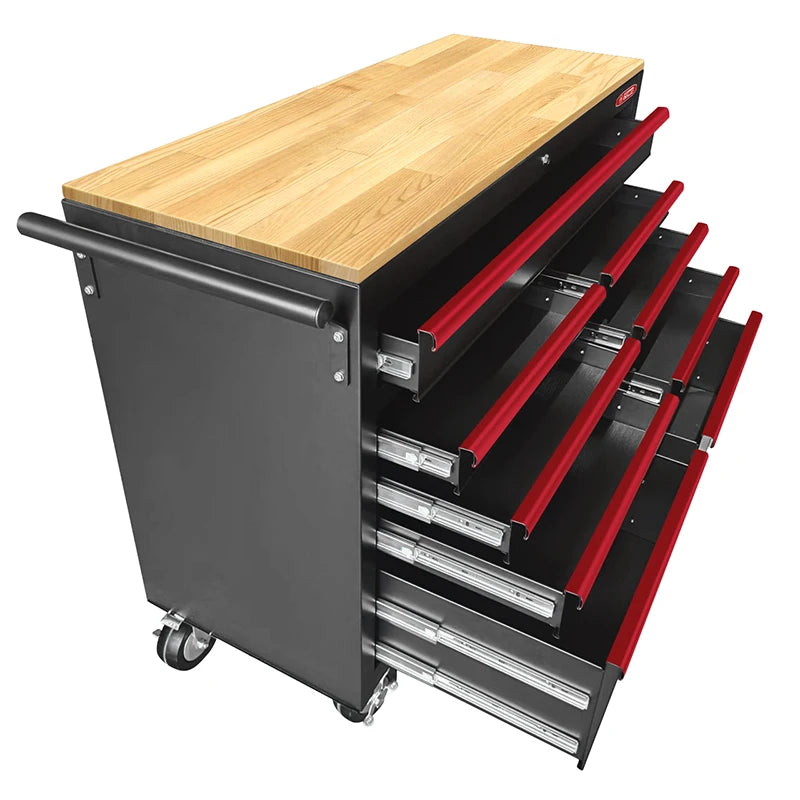 GATmatic Heavy Duty Steel and Iron Mechanic Worktable Set with Storage Cabinet Customizable OEM Workbench for Garage Use