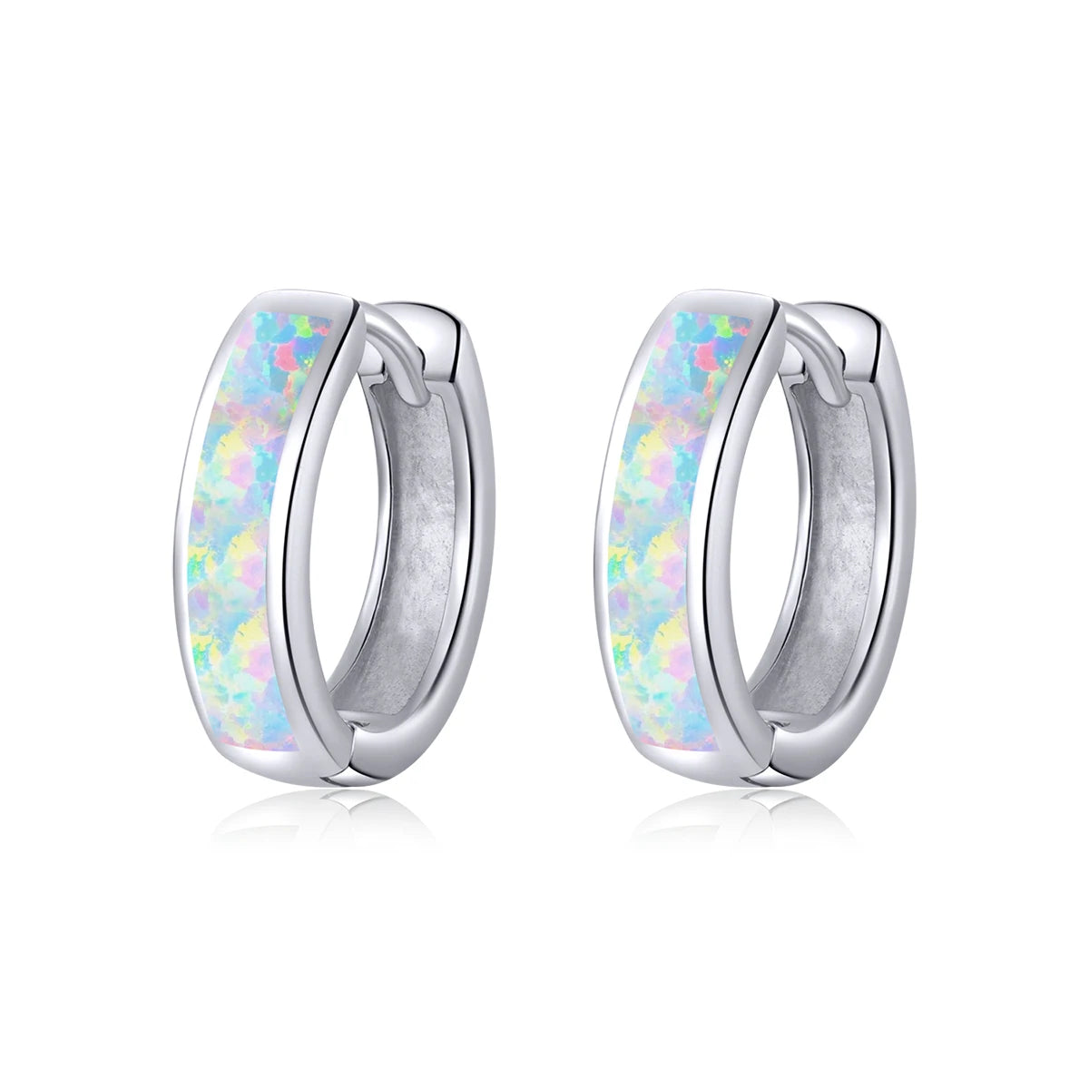 Factory 925 Sterling Silver Minimalist Hoop Earrings for Women Ear Circle Hoops Brincos Engagement Statement Jewelry SCE861