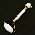 2026 Pink White Jade stone crystal jade Facial beauty face massage roller gua sha set jade roller for face