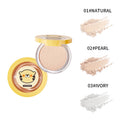 High Pigment Matte Face Powder Natural Whitening Pressed Powder Makeup for Dark Light Skin Tones Waterproof Setting Powder