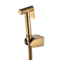 Modern Wall-Mounted Brass Bidet Spray Set with Spray Head Bracket and Hose Easy Installation for Bathroom