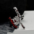 ICEBELA Jewelry 925 Sterling Silver Western Style Small Luxury Irregular Ring Female Opening Enamel Color Index Finger Ring