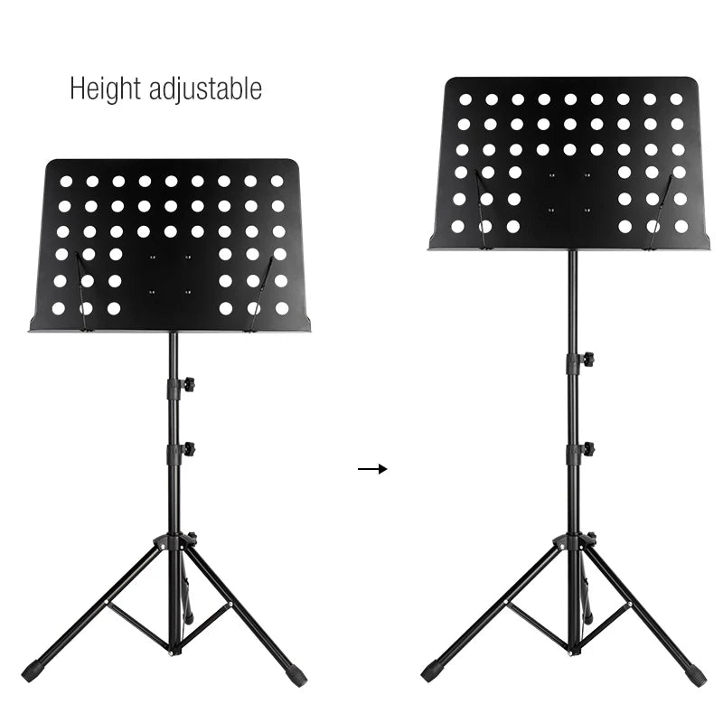 MUS092 Yinyu DDP RTS 1.4M Foldable & Lightweight Music Stand Portable Adjustable Sheet Holder for Musicians Students